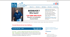 Desktop Screenshot of bedbugking.com